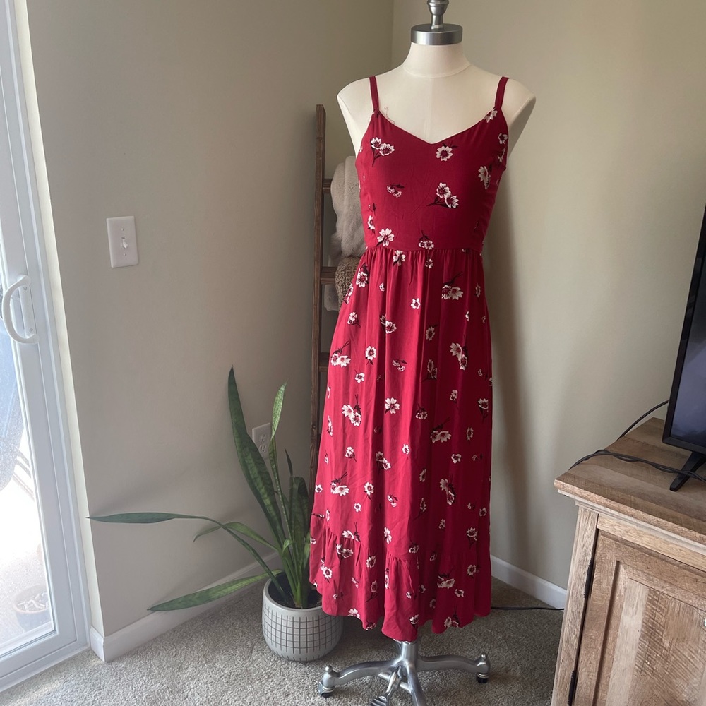 NWT midi Maurices dress